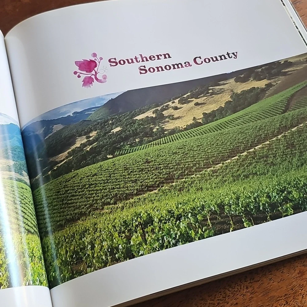 Sonoma Winery Guide Book Tote K
